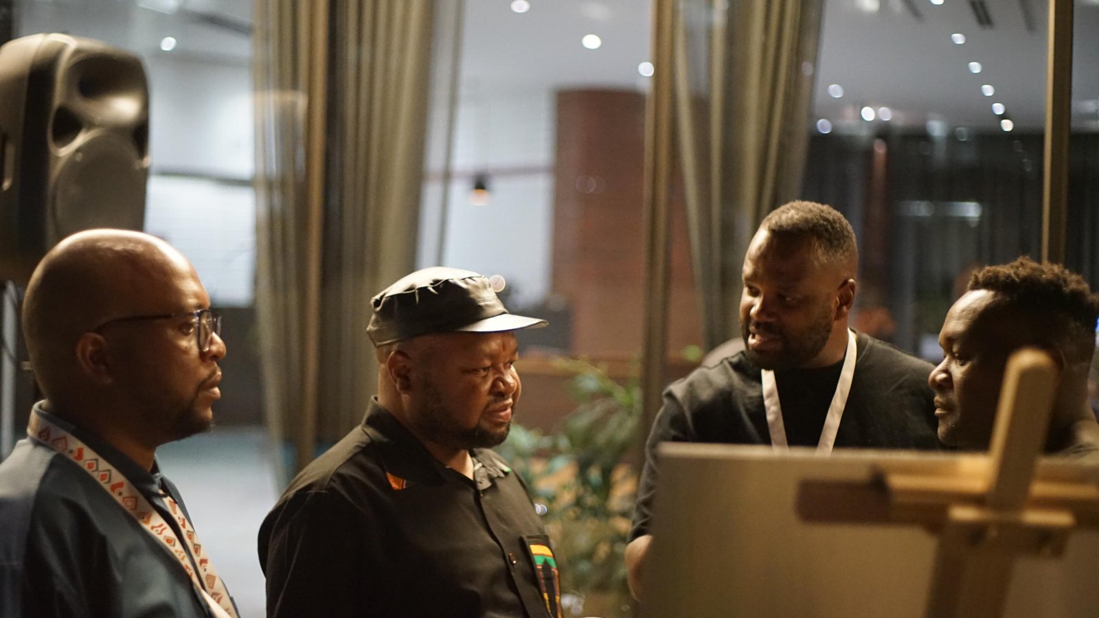 Delegates in conversation at the Afrotellers Conference 2024