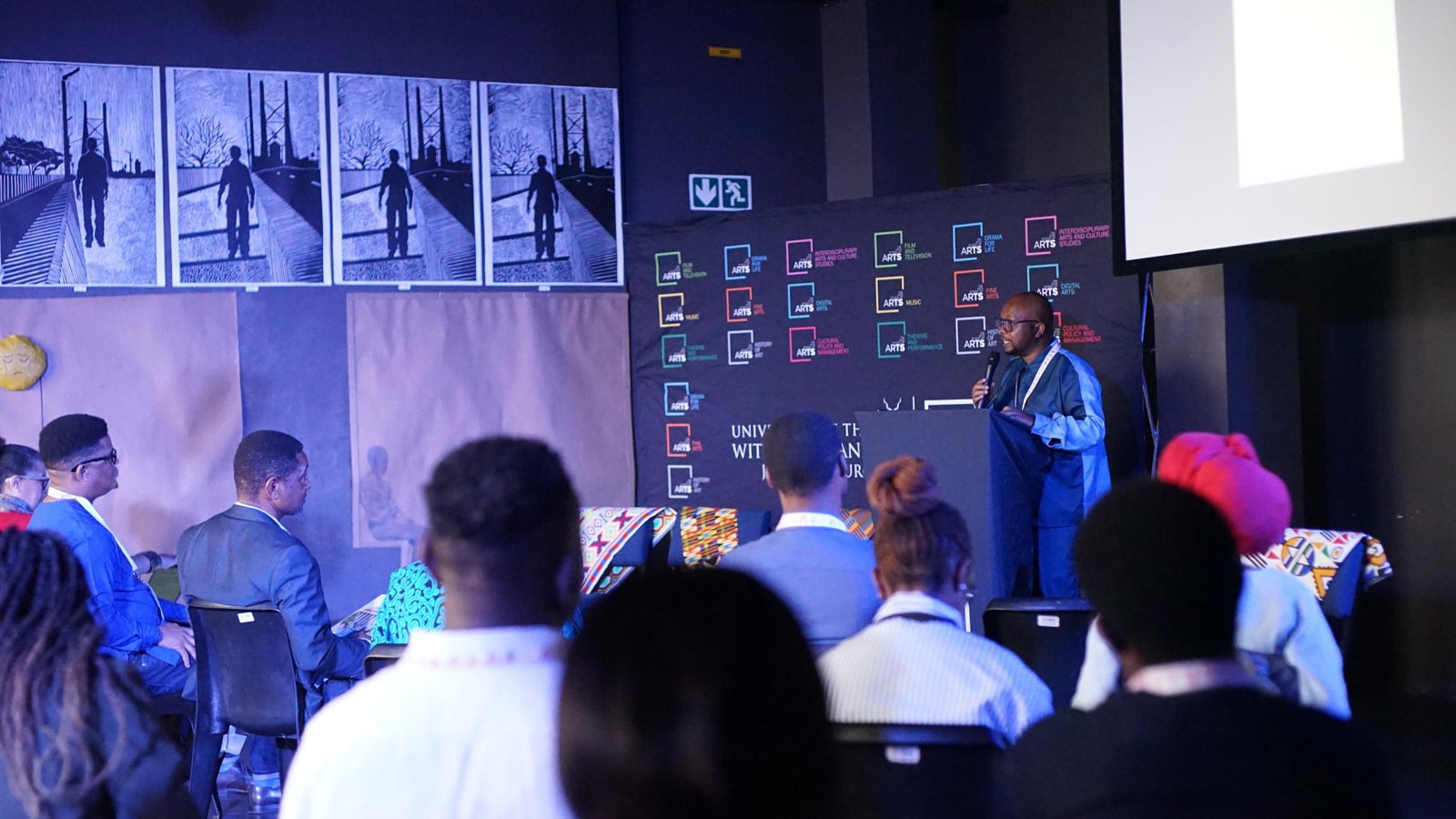 The stage at the Afrotellers Conference 2024 in Johannesburg