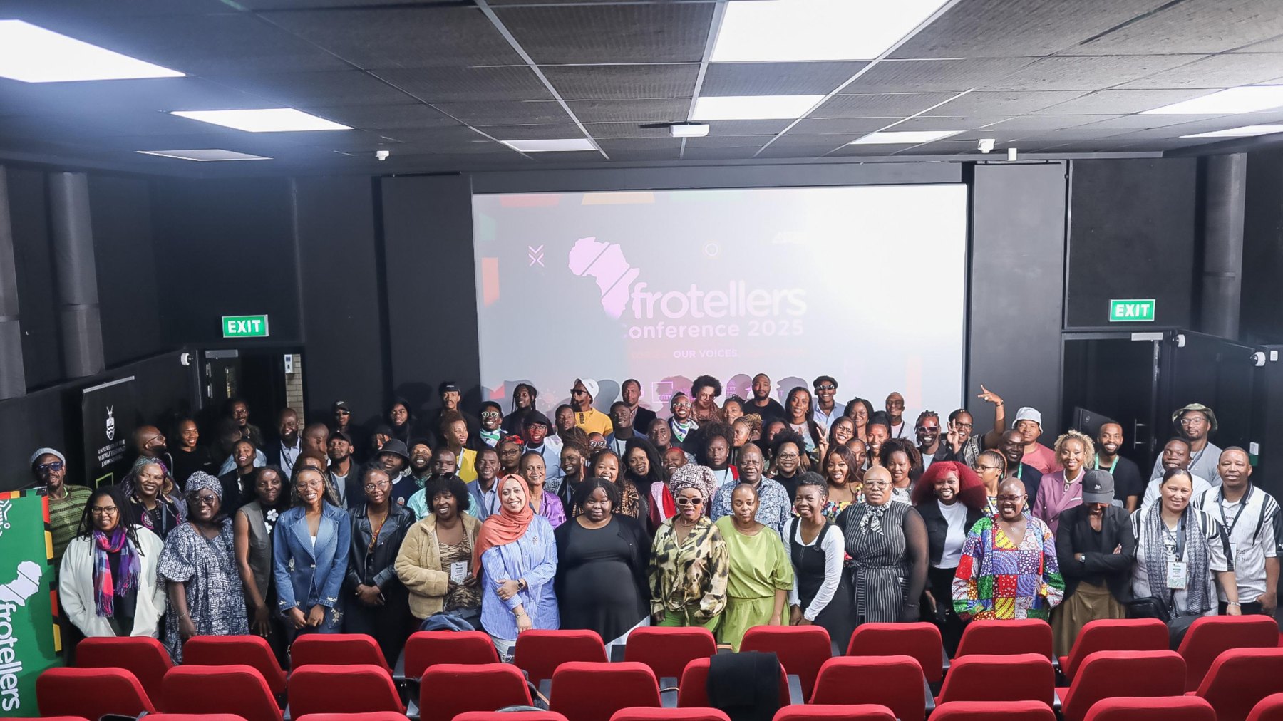 Group photo of Afrotellers 2025 delegates