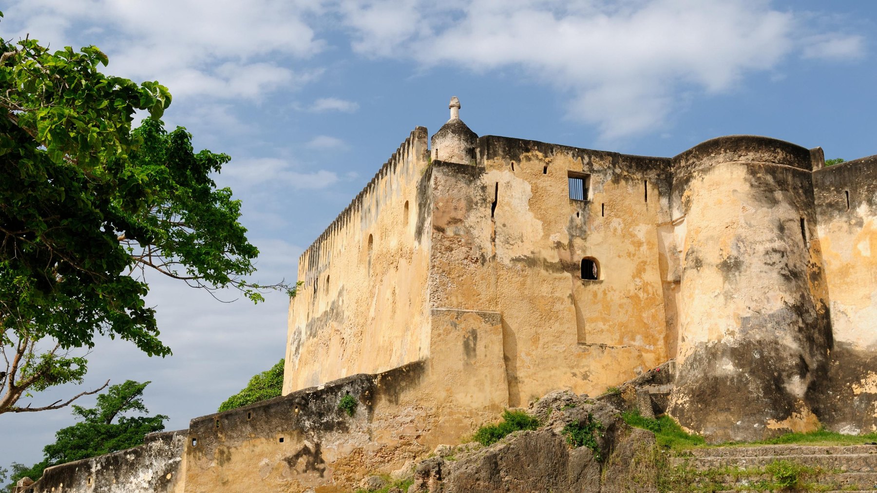 Fort Jesus, the UNESCO World Heritage site in Mombasa