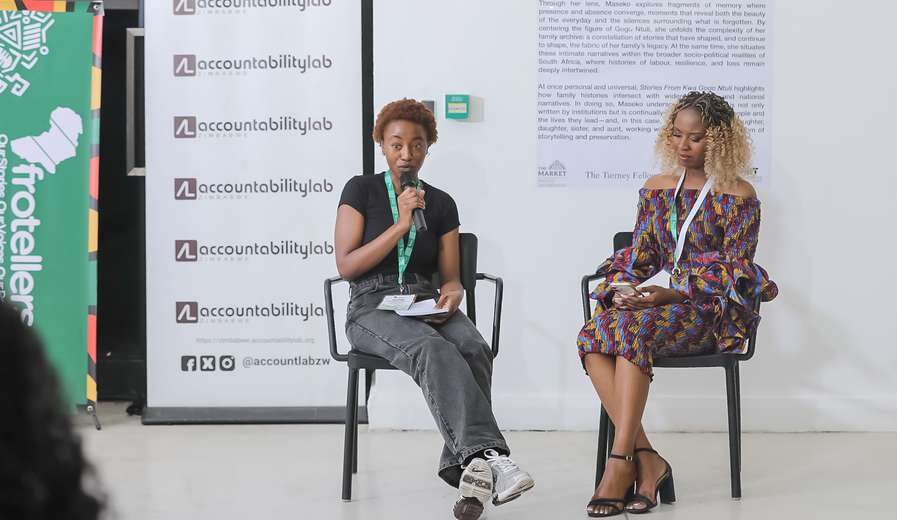 Workshop session at Afrotellers 2025